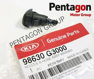 Genuine Kia Picanto Stonic Rio Sorento Ceed Soul Windscreen Washer Jet Nozzle - Picture 1 of 2