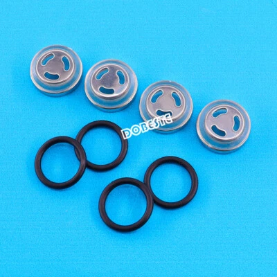 4x 18mm Motorcycle Bike Brake Master Cylinder Reservoir Sight Glass Len Gasket - Image 1 of 4