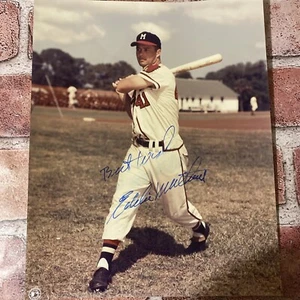 Eddie Matthews Milwaukee Braves Signed Auto 8x10 Photo Autograph - Picture 1 of 7