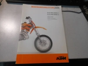 Manual del propietario de fábrica KTM 2005 50 SX Pro Junior/Senior LC 3.211.35 - Imagen 1 de 7