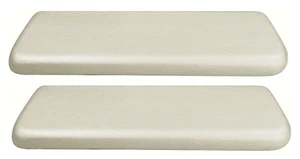 PUI Parchmen Rear Armrest Pad Set 1965-1967 GTO Lemans Chevelle Nova Cutlass 442 - Picture 1 of 2