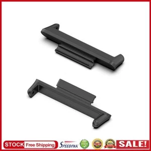2pcs 24mm Watch Band Strap Metal Connector for Huawei Watch Fit 2 Active (Black) - Photo 1/7