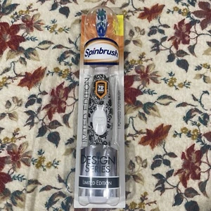 Arm & Hammer Spinbrush Design Series, Limited Edition, White Black Floral, Soft - Bild 1 von 7