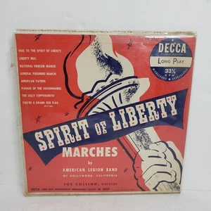 1950 American -Legion Band:Spirit Of Liberty Marches Vinyl LP 33 1/2 RPM Album - Picture 1 of 6