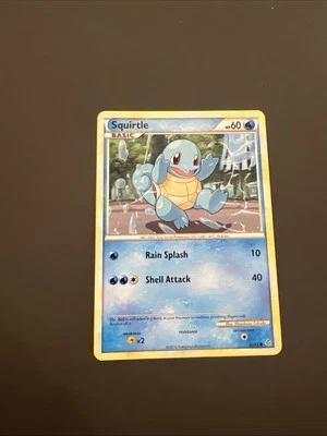 Squirtle 63/95 Pokemon HG & SS Unleashed Common Non Holo NM/MINT 2010 box-S2 - Image 1 of 2