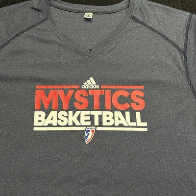 Camiseta de baloncesto Washington Mystics WNBA XL Adidas cuello en V equipo edición 2011 Foto 1 de 4