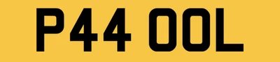 P44 OOL RARE OLD NUMBER PLATE CUE BALLS SPORT / SWIMMING POOL Co / POOLE POOLEY - Image 1 of 3