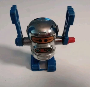Vintage Tomy Blue Robot Wind Up Droid 1979 ๐ค - Picture 1 of 7