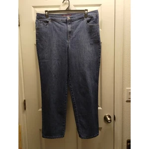 Gloria Vanderbilt Damen Größe 18W Amanda Medium Wash Tapered Leg High-Rise Jeans - Bild 1 von 5