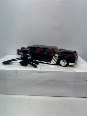 Vintage 1992 Mattel Hot Wheels Key Force Headlock Transformador Completo Lincoln - Imagem 1 de 4