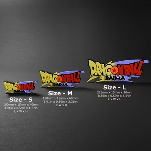 Dragon Ball Daima - Insegna Espositore Logo Stampato in 3D Anime/Manga - Foto 1 di 3