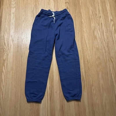 Pantalones deportivos para niños 10-12 viejos azul marino con bolsillos y cordón nunca usados Foto 1 de 3