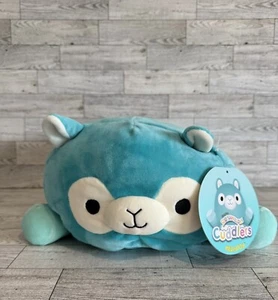 NWT Kellytoy Squishmallow Cuddlers Pierre Alpaca Blue 16" Stackable Laying Plush - Picture 1 of 4