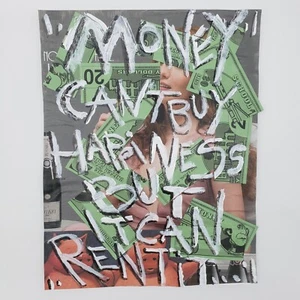 U.S dollar bill Money Pop Art Original Art by NYC graffiti art OTIS BRUHSERKO  - Picture 1 of 4