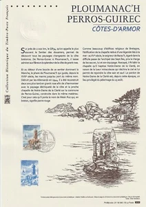 Document Philatélique 1er Jour : 40 2018 Ploumanac'h Perros Guirec Cote D'Armor - Picture 1 of 1