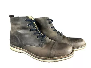 Botas Bull Boxer US 12 Cuero Marrón Envejecido Gelos Originales - Imagen 1 de 14