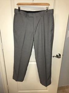 Perry Ellis Portfolio Anzughose für Herren 33 x 26 professionell maßgeschneidert neu ohne Etikett - Bild 1 von 9