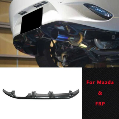 FA 风格纤维后保险杠扩散器唇部 FRP 适用于马自达 MX5 ND5RC Miata Roadster — 第 1/4 张图片