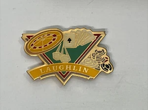 Imán de nevera Laughlin Nevada juego casino póker metal - Imagen 1 de 3