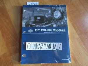 NEW *SEALED* 2009 Harley Davidson FLT POLICE Parts Catalog Manual - Picture 1 of 1