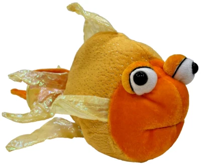Classic Webkinz FANTAIL GOLDFISH GANZ 11" Plush w/ Iridescent Fins NO CODE HM218 - Image 1 of 4