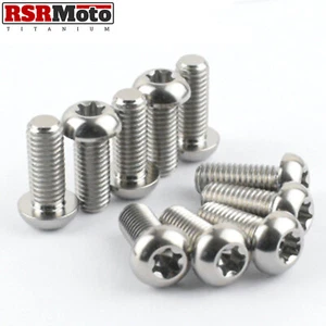 Ducati Multistrada 950 1200 1260 V4 V4S Pikes Peak Titanium Brake Disc Bolts - Picture 1 of 3
