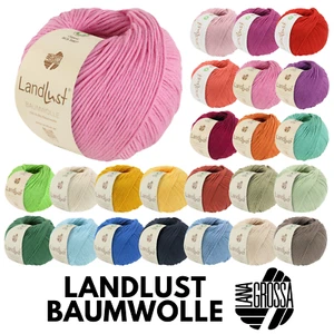 Lana Grossa LANDLUST BAUMWOLLE GOTS 50 g zertifiziertes Bio-Baumwollgarn 115 m - Bild 1 von 35