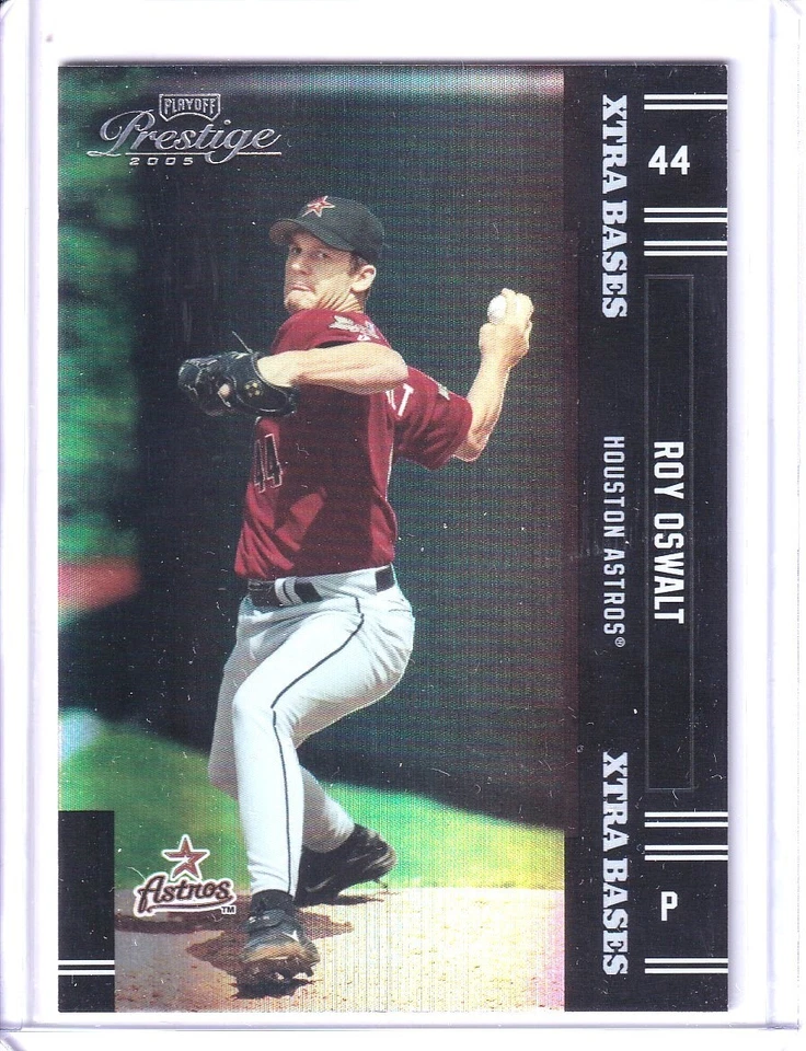 2005 Playoff Prestige - ROY OSWALT - #144 Xtra Bases BLACK / 25 - Astros - Image 1 of 1
