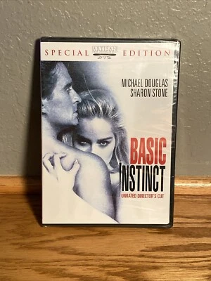Basic Instinct DVD | Special Edition | Unrated Director's Cut New Sealed - Image 1 of 2