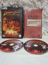 Indiana Jones And The Emperors Tomb PC DVD Computer Video Game UK Release 
