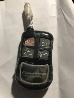 Compustar Key Fob O44JR1600 Remote Keyless 1WAMR-1600 Transmitter Alarm Trx - Image 1 of 2