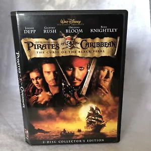 Pirates Of The Caribbean The Curse Of The Black Pearl DVD USED Region 1 . VGC - Picture 1 of 4