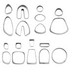 18 Pieces Polymer Cly , Strter Pck Hmde  DIY  Vegetble Biscuit Cookie Erring