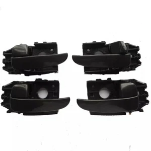 Fit 01-06 Hyundai Elantra Inside Interior Front Rear Left Right Door Handle 4Pcs - Picture 1 of 5