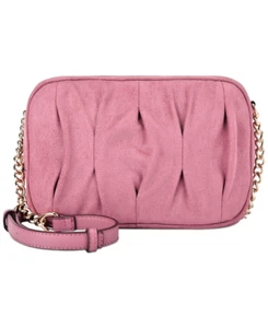 INC International Concepts Crossbody Bag Clementine Plisse Small Pink $69.50 - Picture 1 of 5