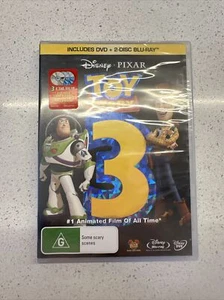 TOY STORY 3 - DVD + 2 DISC BLU-RAY (3 DISC SET) BRAND NEW!!! SEALED!!! - Picture 1 of 1