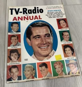 TV-RADIO ANNUAL MAGAZINE - PERRY COMO, ELVIS, RONALD REAGAN, FRANK SINATRA 1958 - Picture 1 of 18