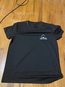 Men's Black T-shirt Shirt Sleeve Shein - Picture 1 of 3