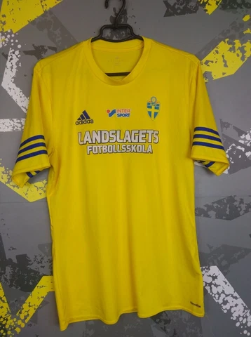 Sweden Jersey Training MEDIUM Shirt Adidas F50489 ig93 Cover