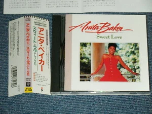 ANITA BAKER Japan 1990 NM CD+Obi SWEET LOVE (LIVE) - Picture 1 of 1