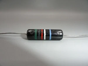 VINTAGE 1950's SPRAGUE BUMBLE BEE CAPACITOR .0069uF (6900pf) 20% 600V (Lot of 1) - Picture 1 of 1