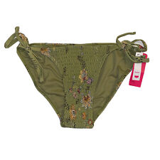 New listing
		Xhilaration Swim Hipster Olive Green Floral Ribbed Bikini Bottom New Sz M