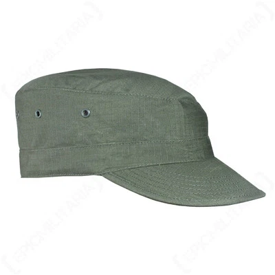 US Olive Green BDU CAP All Sizes American Army Style Field Hat Ripstop Military - Image 1 of 3