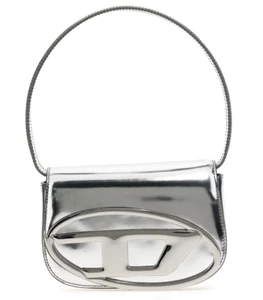 DIESEL 1dr Iconic Shoulder Bag In Mirrored Leather - Picture 1 of 6