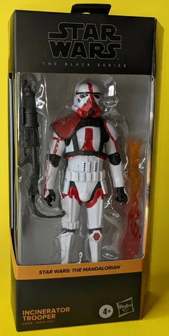 Incinerator Trooper 6" action figure 2020 Hasbro Star Wars Black Series Cover
