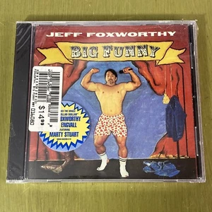 Jeff Foxworthy Big Funny comedy audio CD Blue Collar Dollar new & sealed - Foto 1 di 4