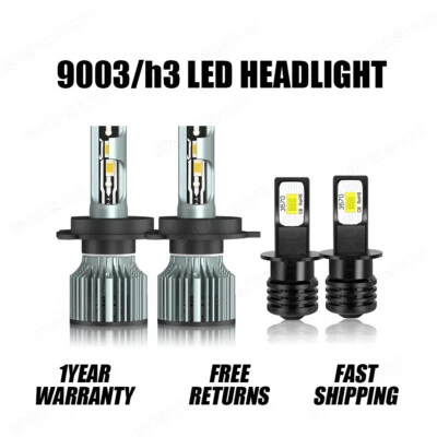 6000K 4X Combo de faros LED altos/bajos + faros antiniebla para Daewoo Nubira 1999-2002 Foto 1 de 4