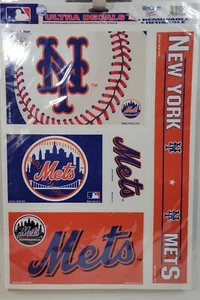 New York Mets Official MLB Reusable Decal Set of 5  by Wincraft. New - Picture 1 of 7