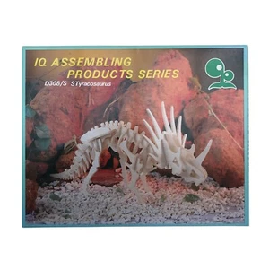 IQ ASSEMBLING PRODUCTS SERIES - Dinosaur Skeleton Science Styracosaurus School - Picture 1 of 6