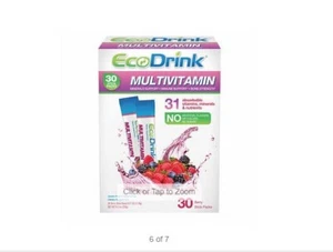 EcoDrink Complete Multivitamin Getränkemix, 30 Päckchen - Beere - Bild 1 von 1